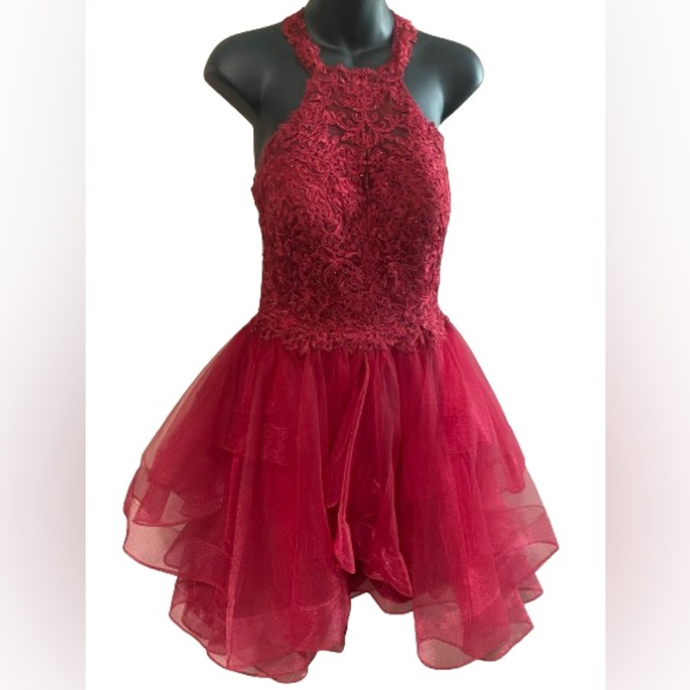 Burgundy Special occasion dress